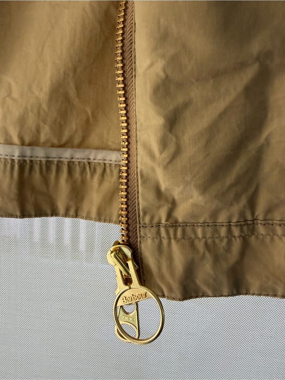 Barbour Campbell Jacket with Brown Corduroy Collar - Picture 2 of 12